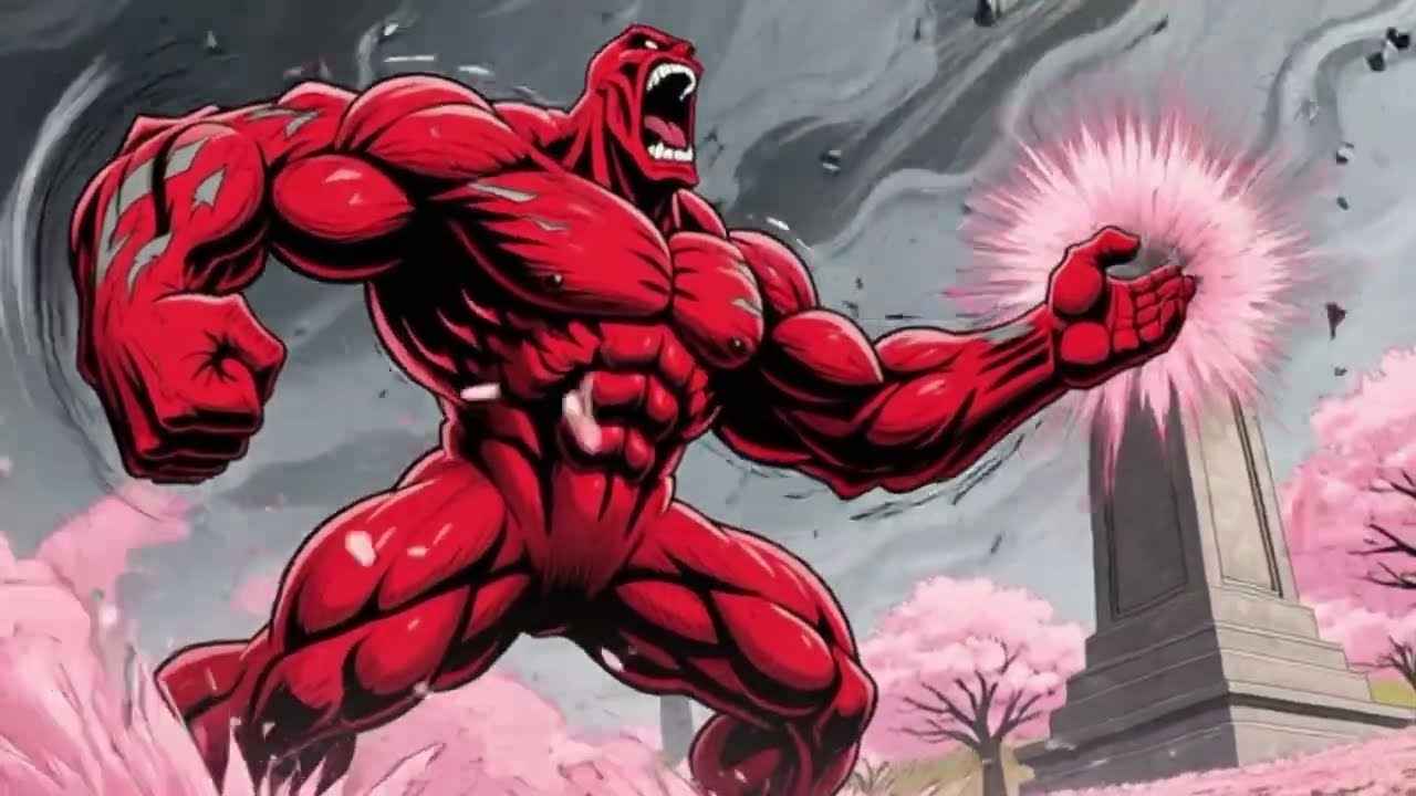 Red Hulk&rsquo;s Super Jump & Devastating Attack | The Moment Everything Changed