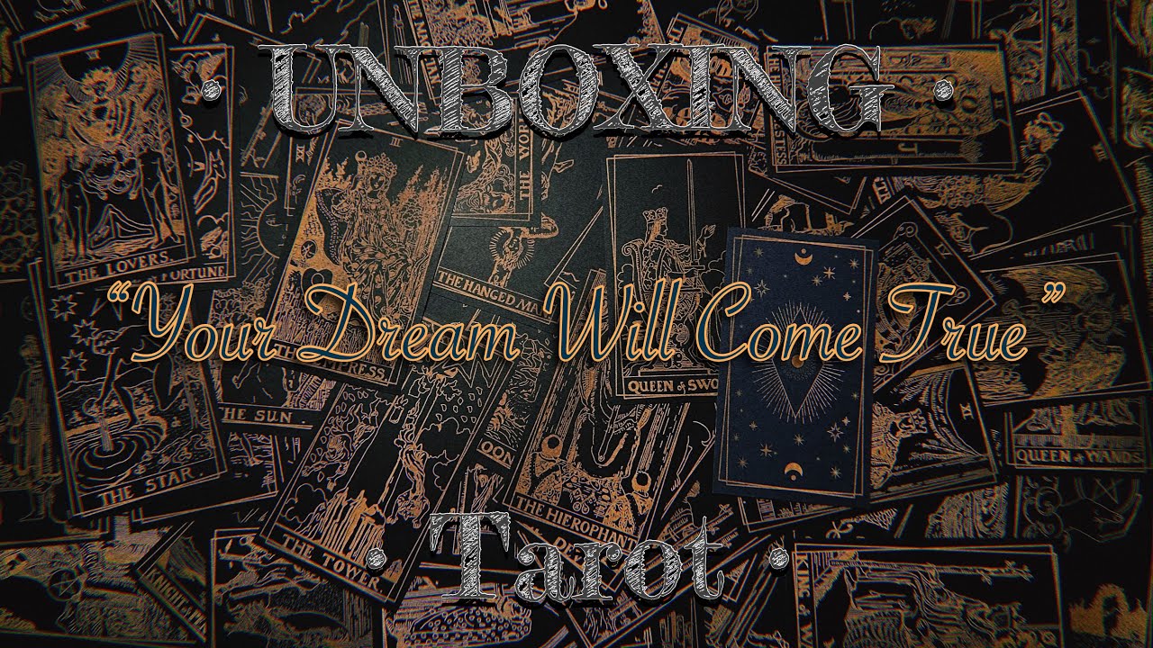 Your Dream Will Come True Tarot Deck 🃏✨| Unboxing Tarot