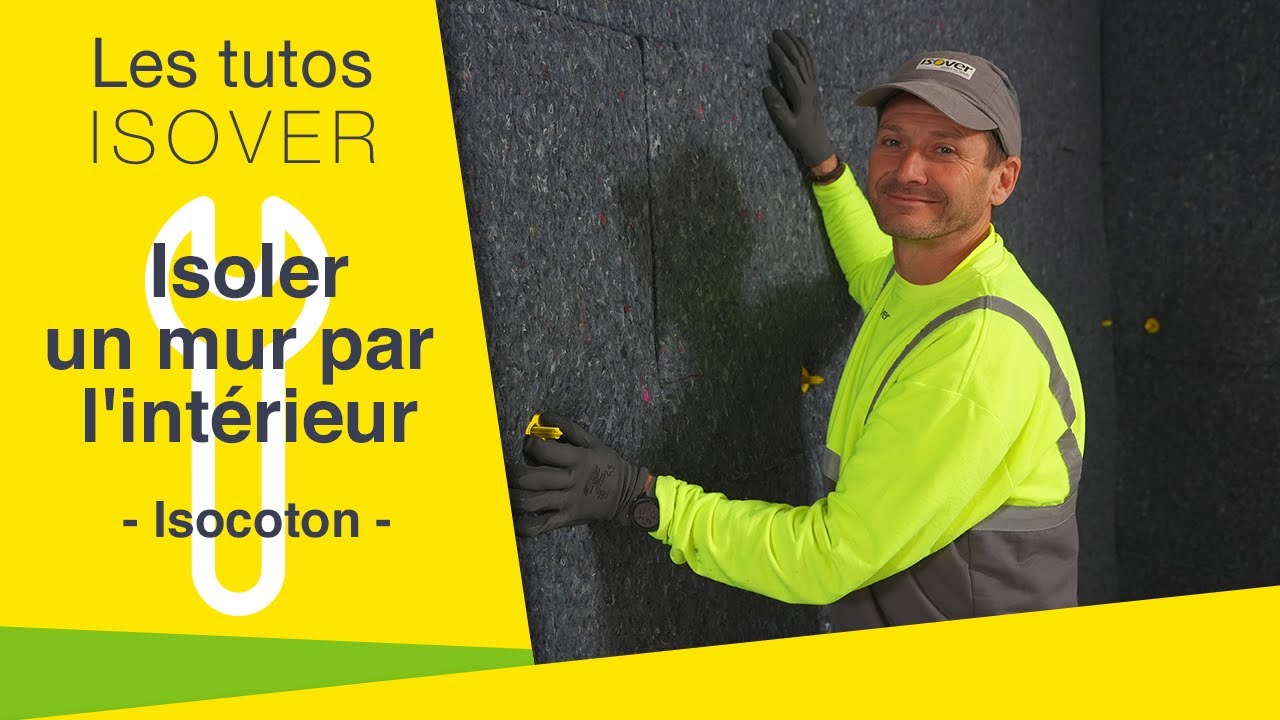 Isoler un mur par l'intérieur ? La solution : l'isolant biosourcé Isocoton | TUTOVER