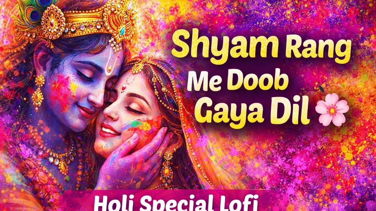 Holi Special Radha Krishna Lofi 🌸 | Rangon Mein Shyam Naam 💖 | Powerful Bhakti Vibes 2026 