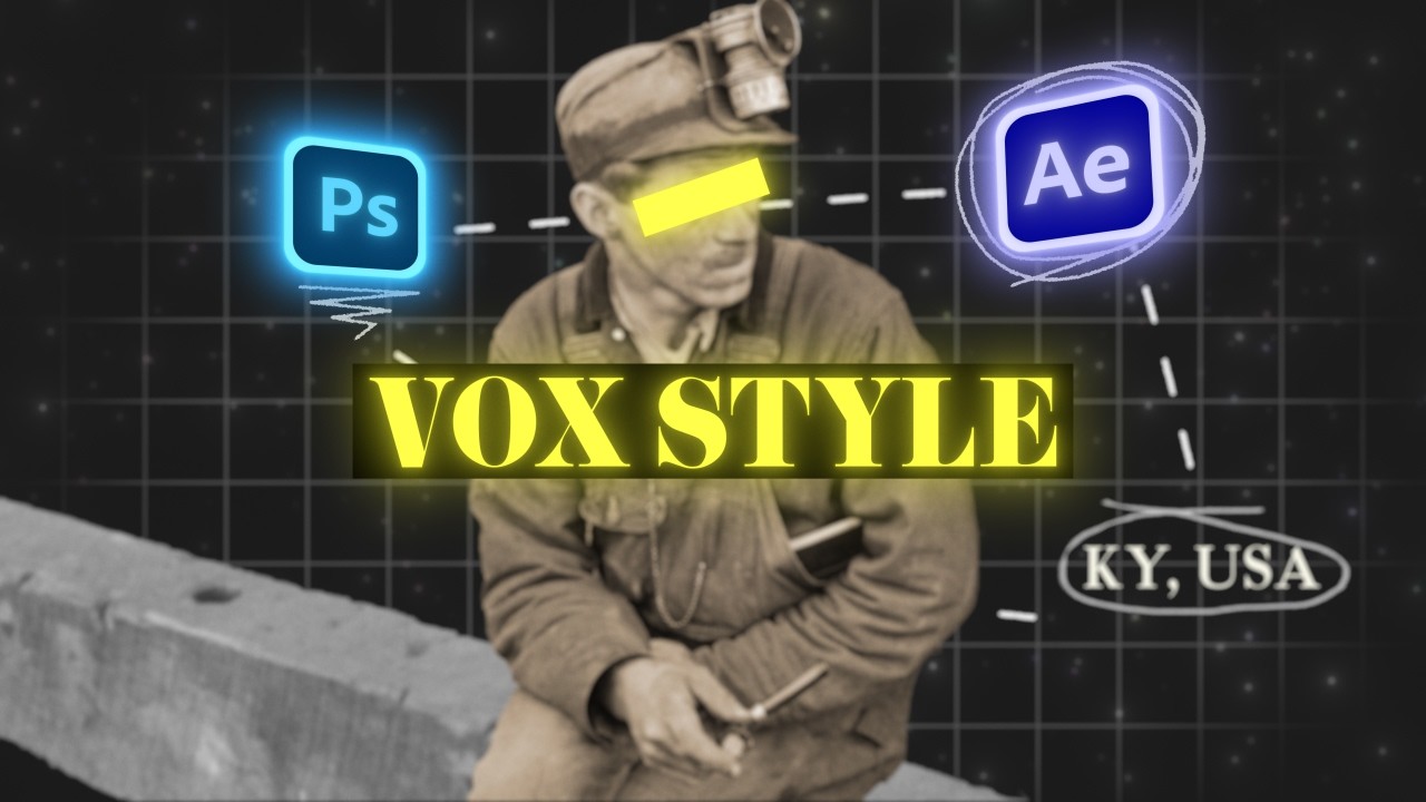 Редактировать как Vox | Учебное пособие по Adobe After Effects и Photoshop