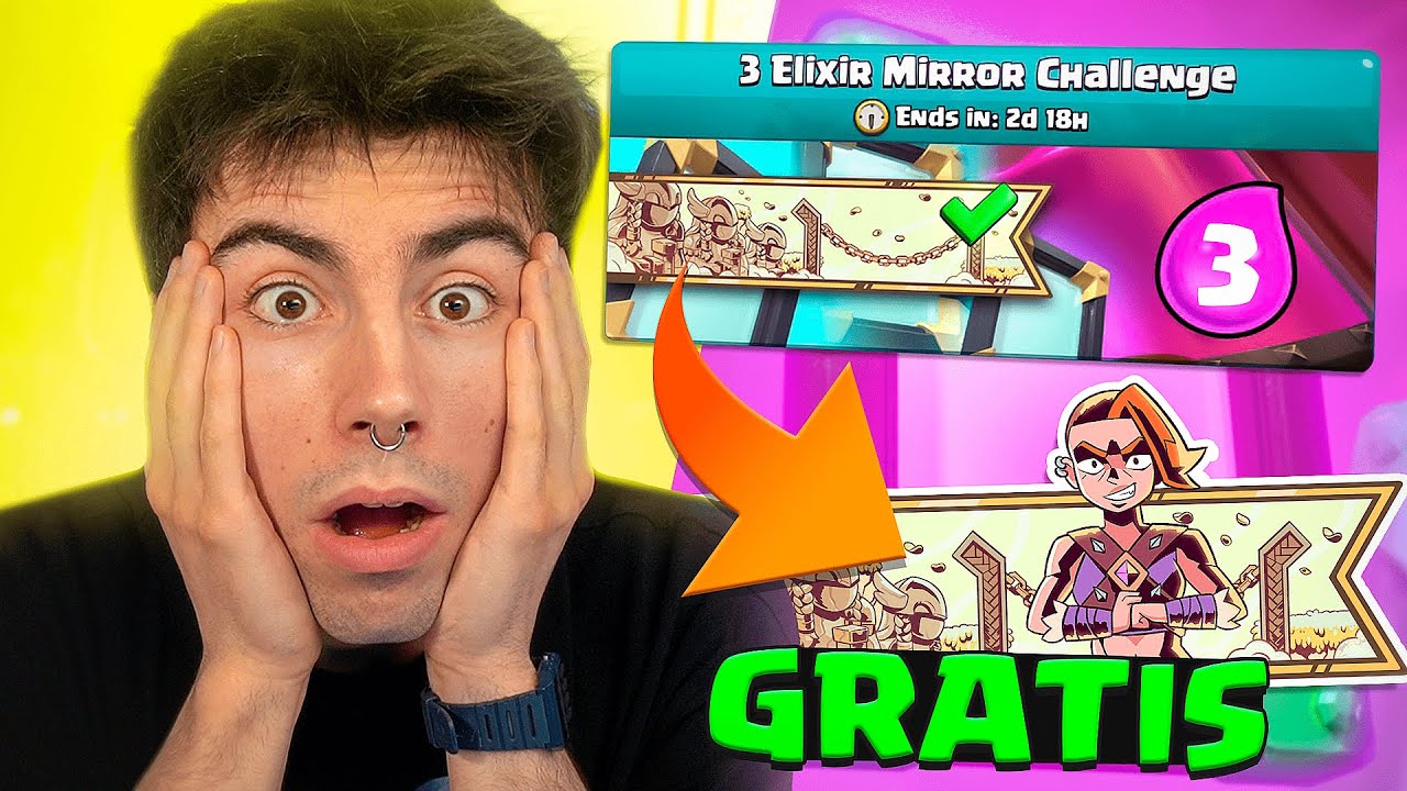 EL MEJOR DESAFÍO DE CLASH ROYALE!! TODO POR 3 ELIXIR🤯