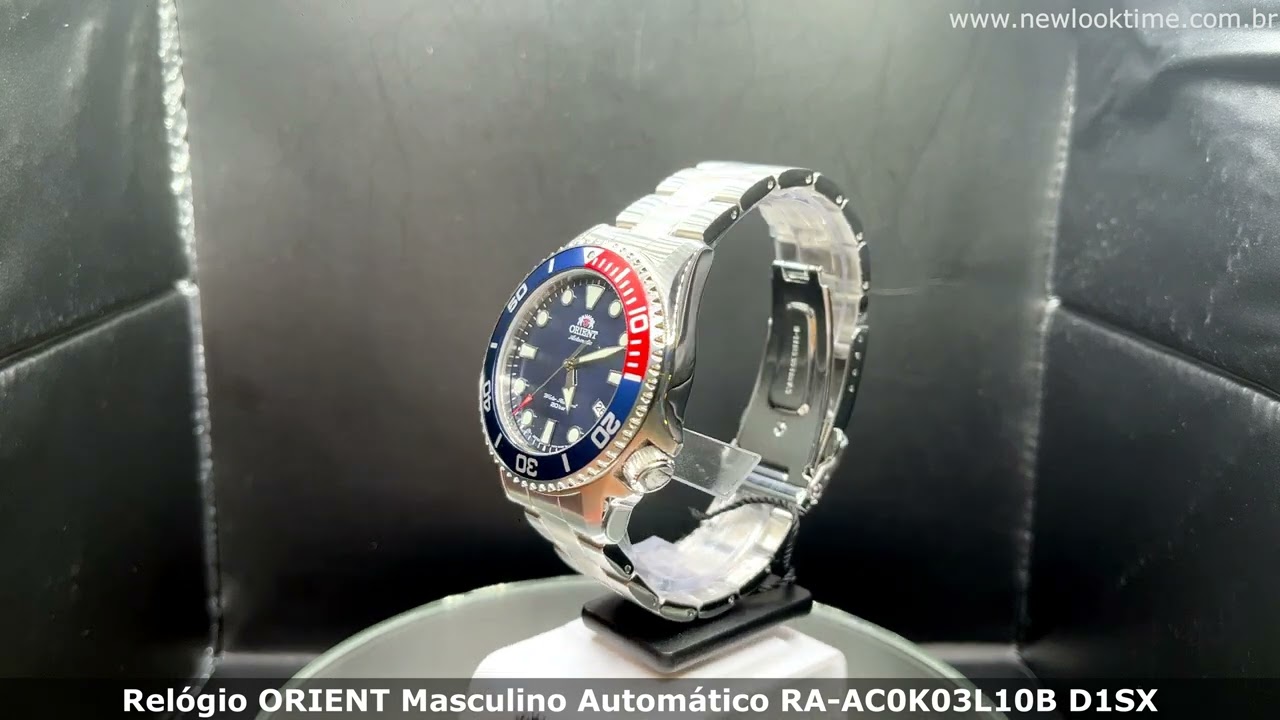 Rel&oacute;gio ORIENT Masculino Autom&aacute;tico RA-AC0K03L10B D1SX