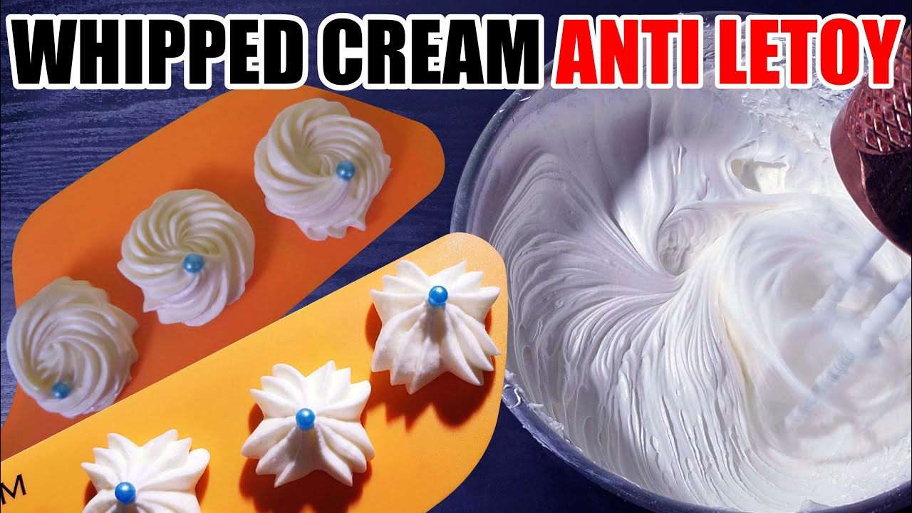 Membuat Whipped Cream Stabil Lebih Lama