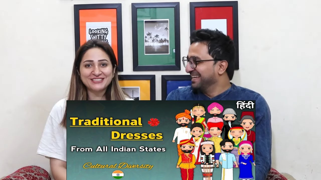 Pak Reacts to Traditional Dresses From All Indian States |Traditional Costumes of All Indian States