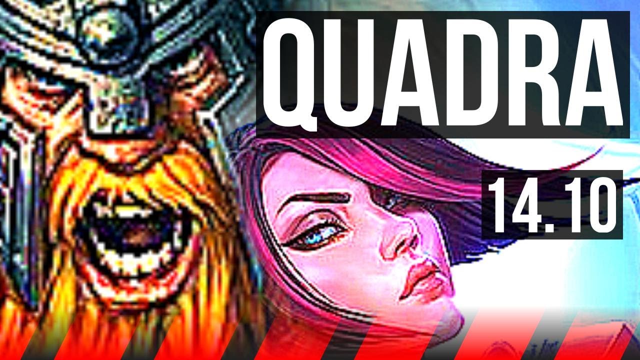 OLAF vs FIORA (TOP) | Quadra, 7 solo kills, 42k DMG | EUW Master | 14.10