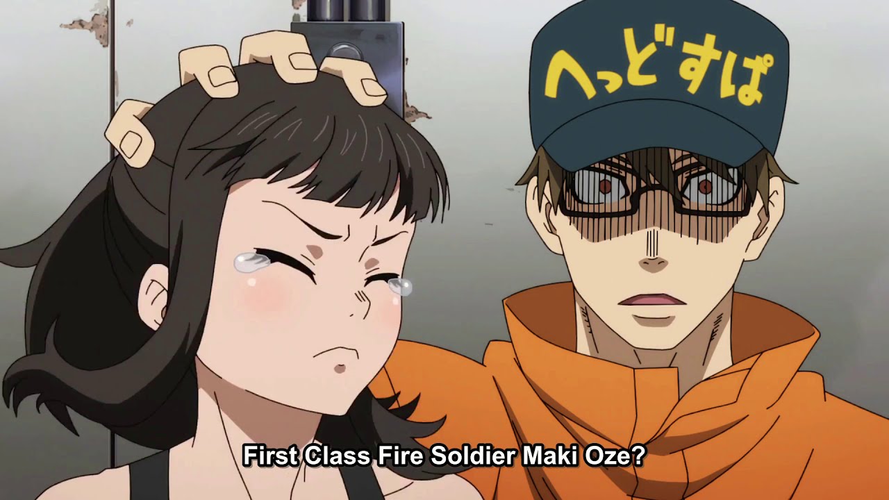 Maki gets scolded again | Fire Force