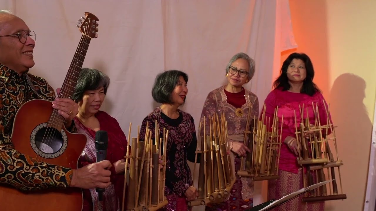 MKIF Angklunggruppe (Bambus-Orchester) - Aktion Dreikönigssingen 2023
