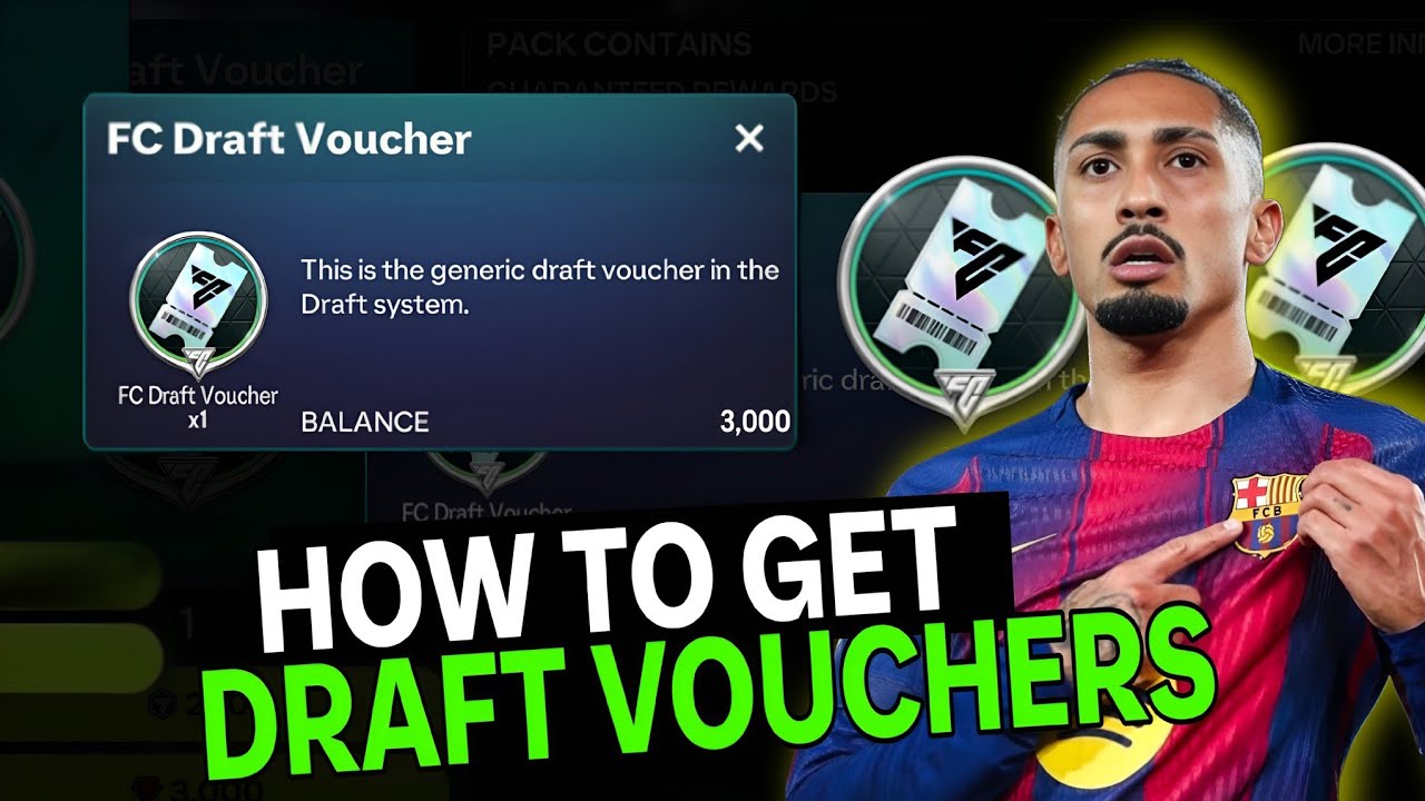 How To Get More Draft Vouchers in FC Mobile 26
