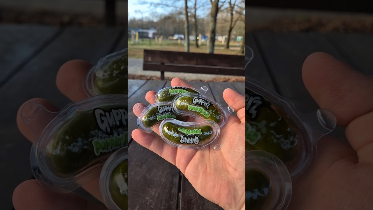 ŻELKI O SMAKU OGÓRKA KISZONEGO 🥒