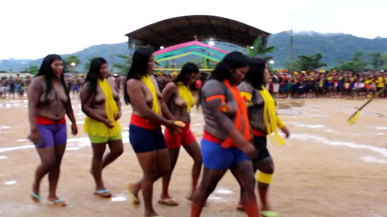 posse do cacique Bep irãj ngokonti kayapo Aldeia turedjam