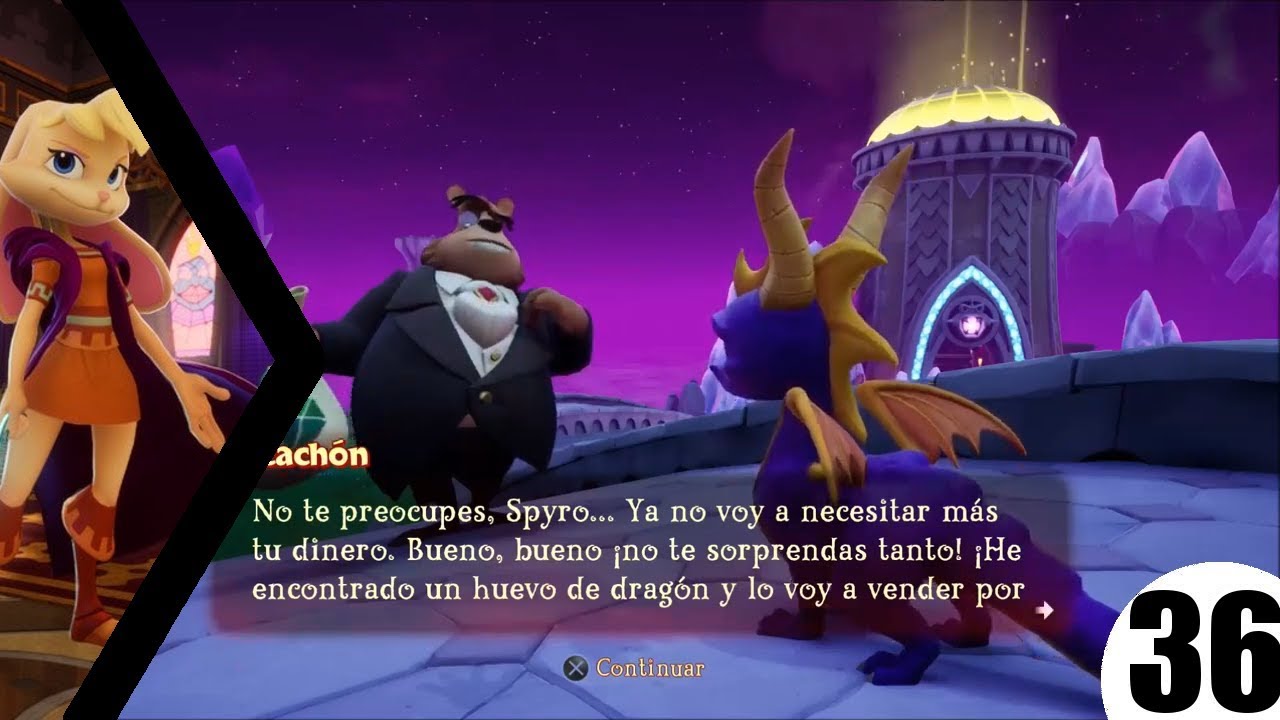 Huevo en venta y Fábrica de Bichobots { 100% completado } - Spyro Year of the Dragon - 36 -