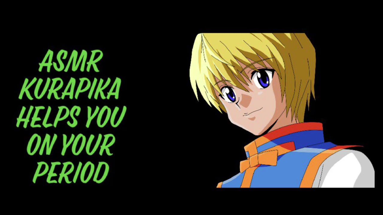 [ASMR] Kurapika helps you on your period (hair stroking, comfort)