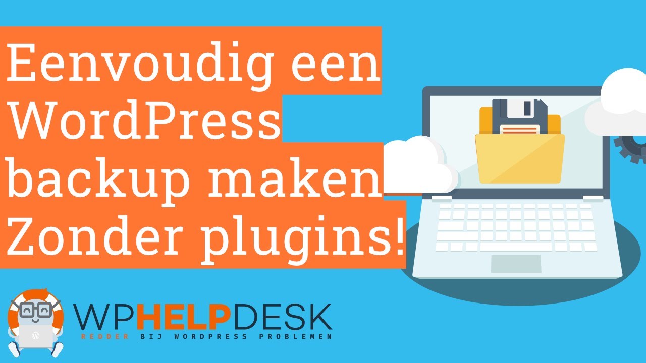 Eenvoudig handmatig een WordPress backup maken zonder plugins!