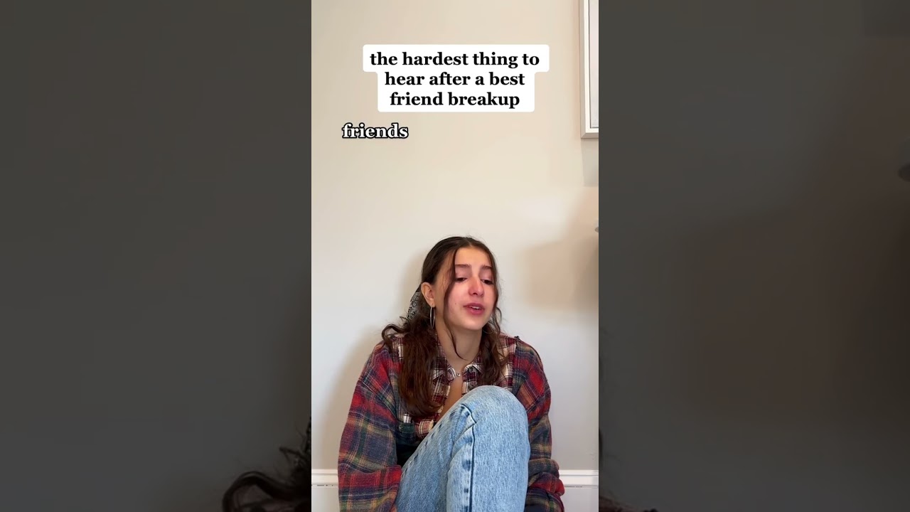 the hardest thing to hear after a best friend breakup 💔 #shorts #sadsong #exfriends #jordanabryant