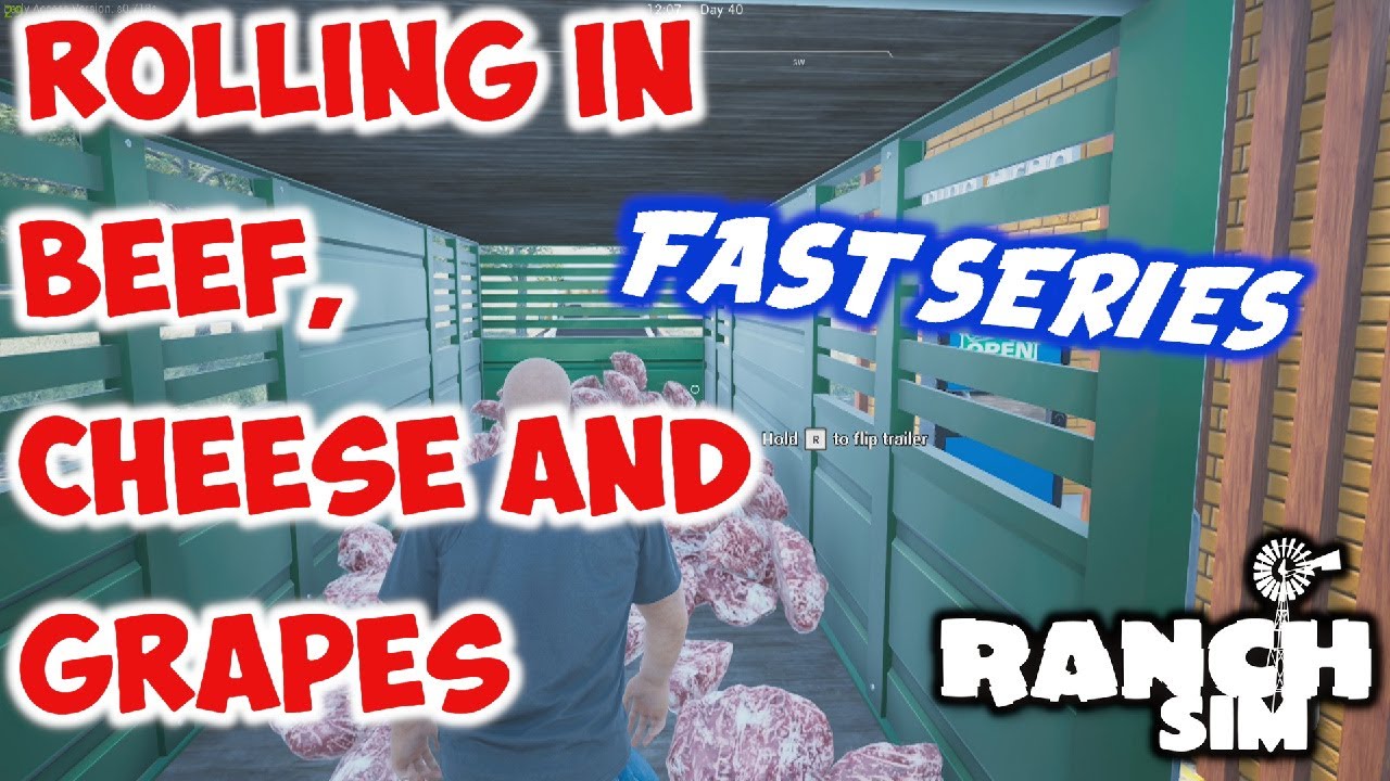 RANCH SIM FAST SERIES BEEF 'N' GRAPES