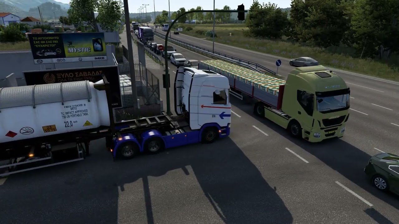 Euro Truck Simulator 2 4K Greece