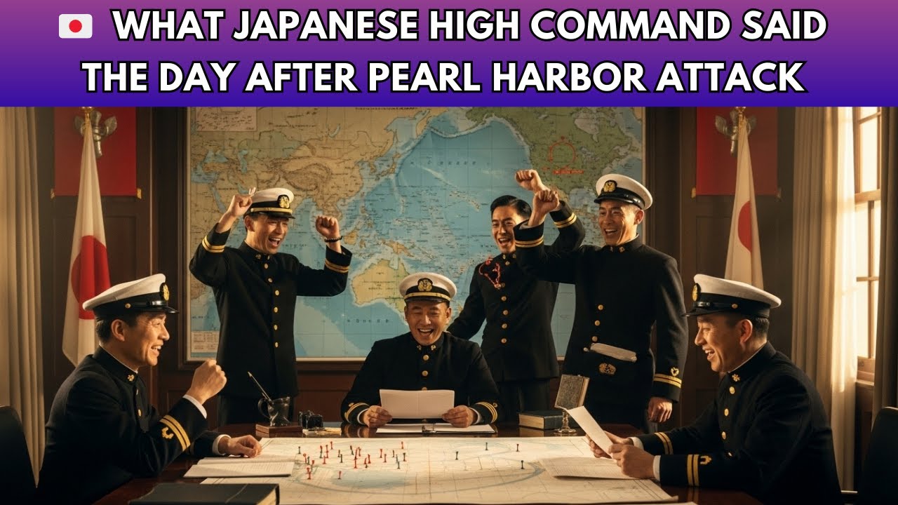 What Japanese High Command Said The Day After Pearl Harbor Attack