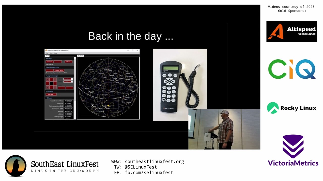 Leander Hutton - Astronomy on Linux