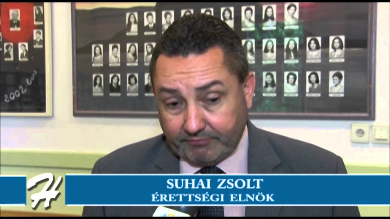 Szóbeli érettségi a Bibó Gimnáziumban