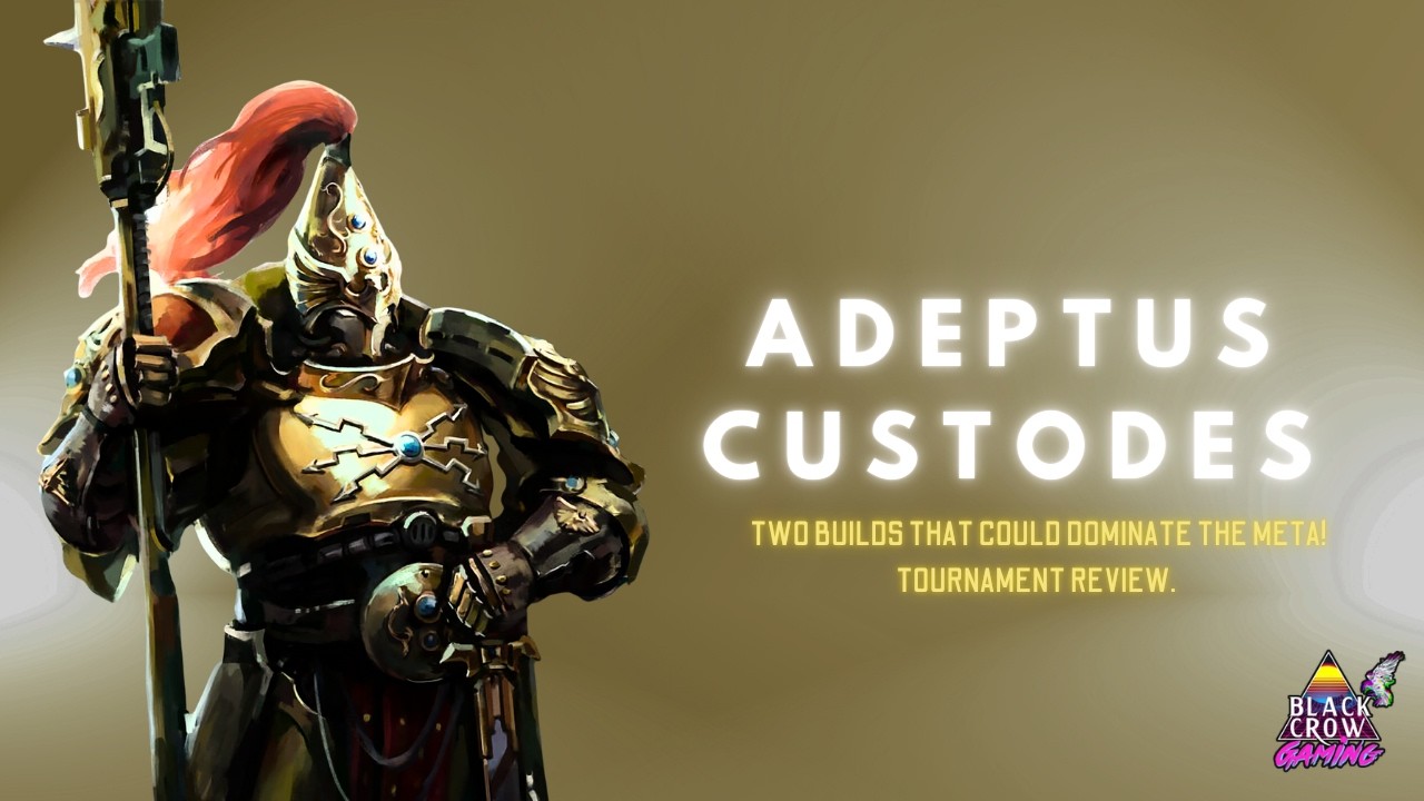 Эти две сборки ADEPTUS CUSTODES могут ДОМИНИРОВАТЬ В МЕТЕ! Обзор турнира.