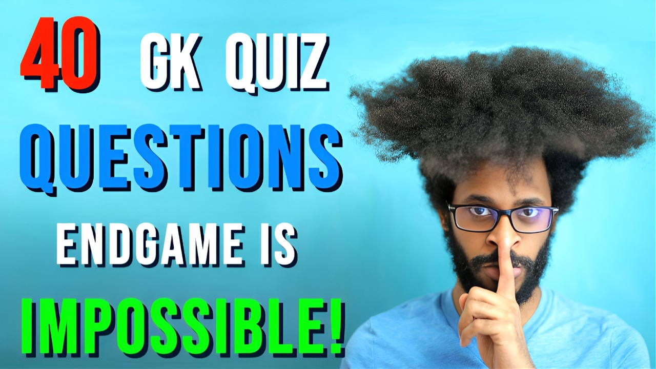 Think Fast! 40 GK Questions That Adults Often Get Wrong!