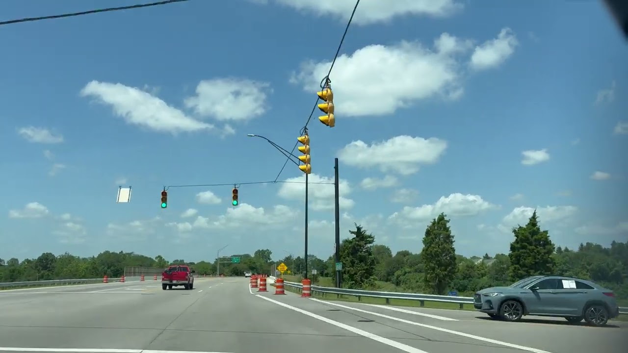 Driving around Dayton, Ohio, Alex Bell rd.