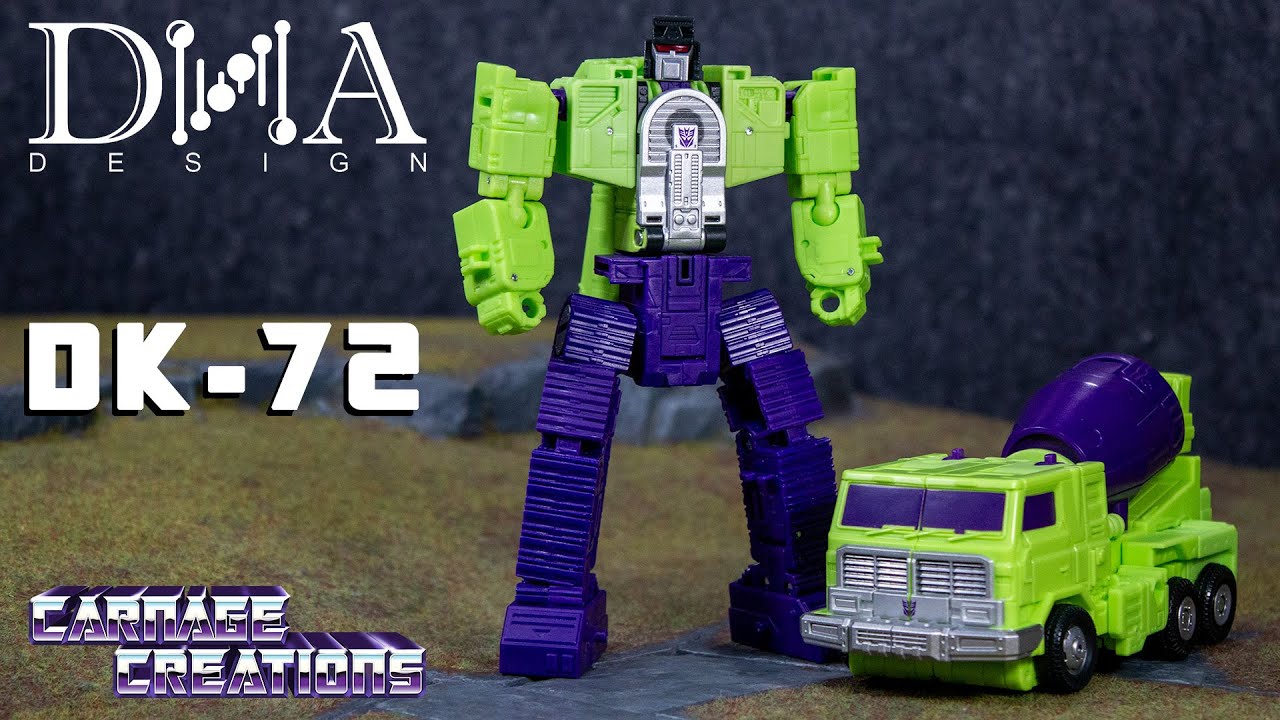 DNA Design DK-72 Upgrade - Transformers Studio Series Constructicons SCAVENGER and MIXMASTER (201)