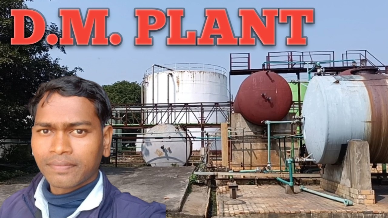 D.M. Plant 500 MW water treatment ✅😃🤪 #dailyvlog #shivamgvlogs #villagelife 