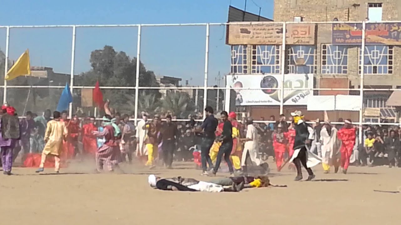 بغداد مدينة الصدر تشابيه موكب الثقلين قطاع 36(1)