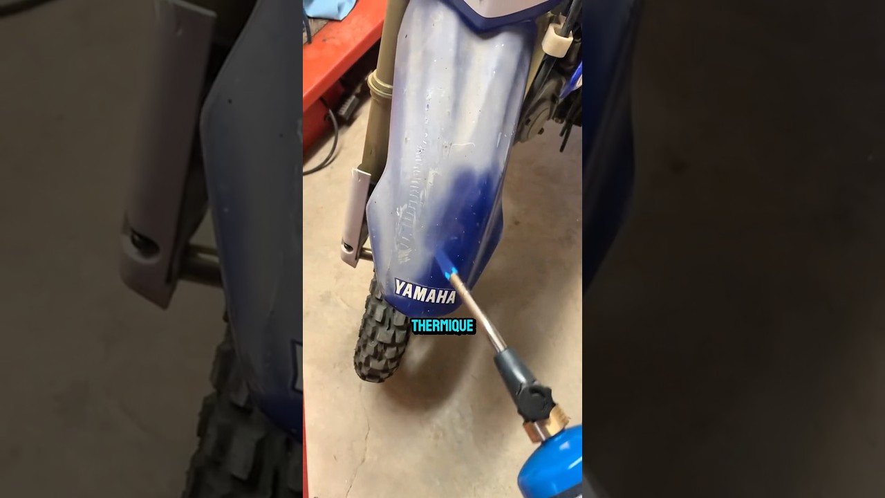 Redonner vie au plastique avec la chaleur, tu connaissais ? 🔥 #r&eacute;novation #auto #astuce #plastique