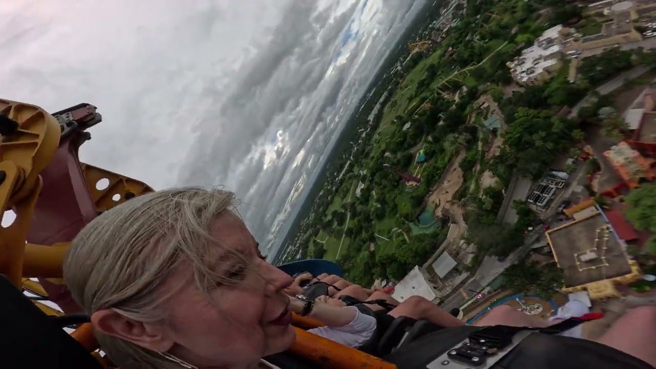 Falcon’s Fury / Busch Gardens / Ride 2 (POV) : 8-10-2025