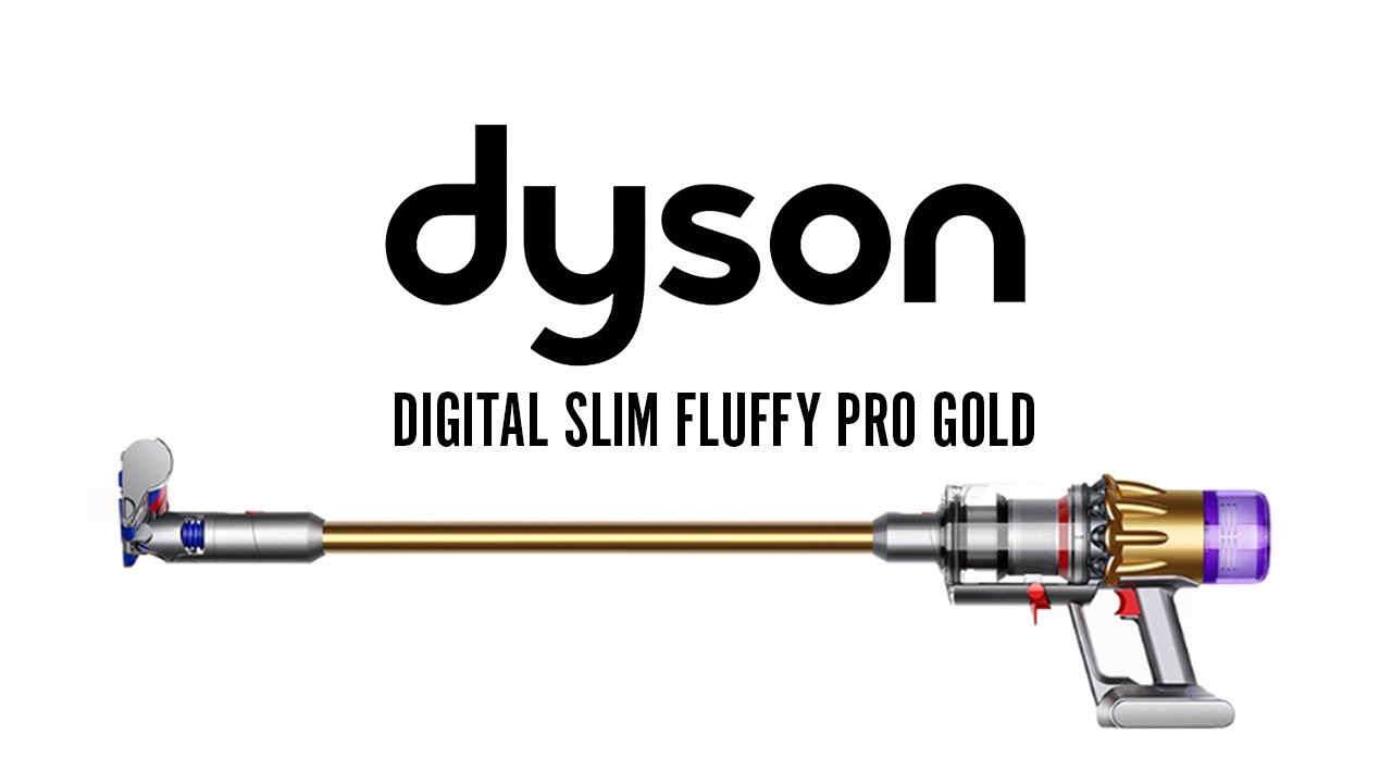 Dyson Digital Slim Fluffy Pro Gold -  Unboxing and installation