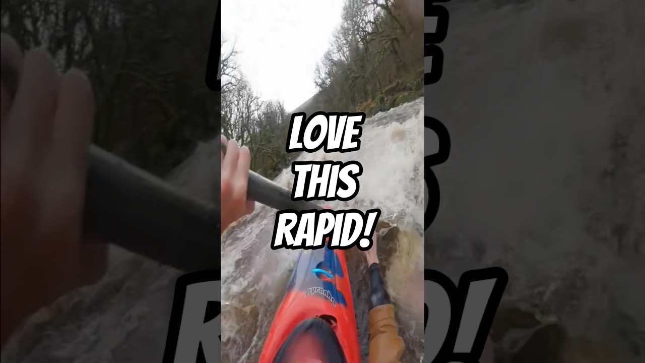 When the rapid leaves you speechless! #kayak #whitewater #dartmoor #shorts