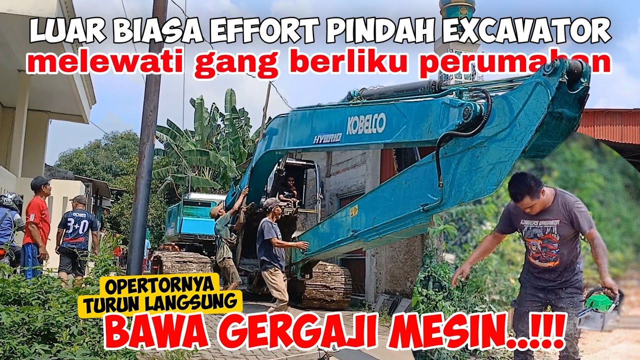 DRAMATIS || PROSES PINDAH BEKO LEWAT GANG KECIL PERUMAHAN PERMATA REGENCY