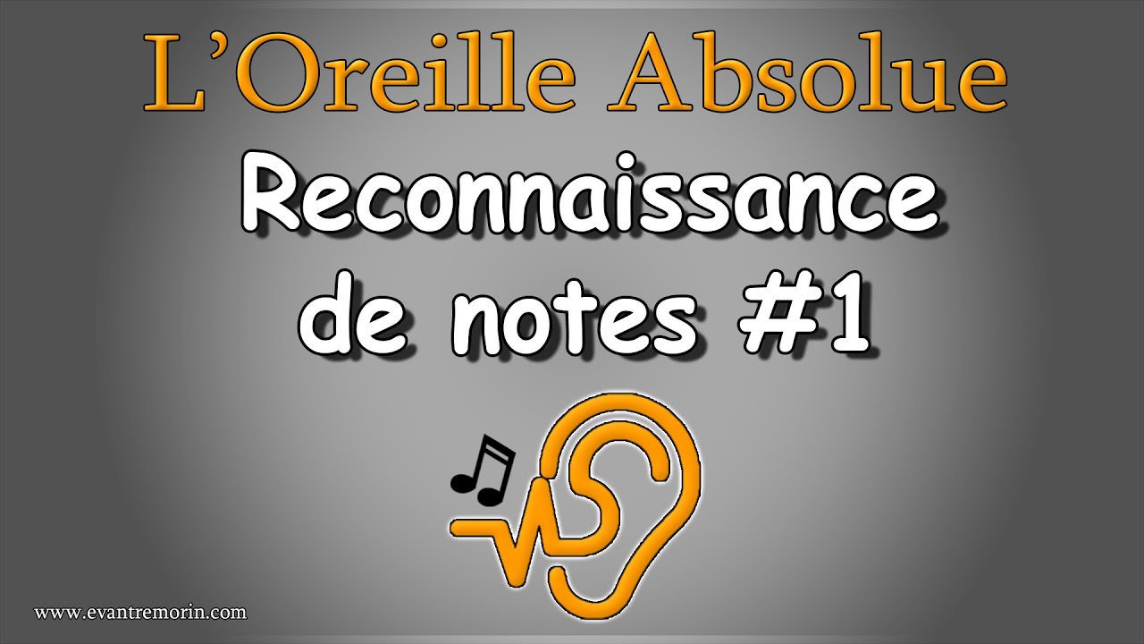 Exercice | Reconnaissance de notes | Niveau 1