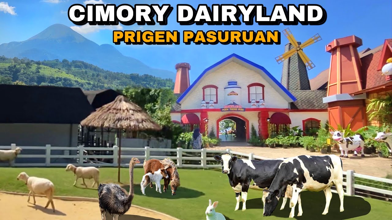 CIMORY DAIRYLAND PRIGEN PASURUAN TERBARU FULL REVIEW CIMORY PRIGEN FARM THEME PARK