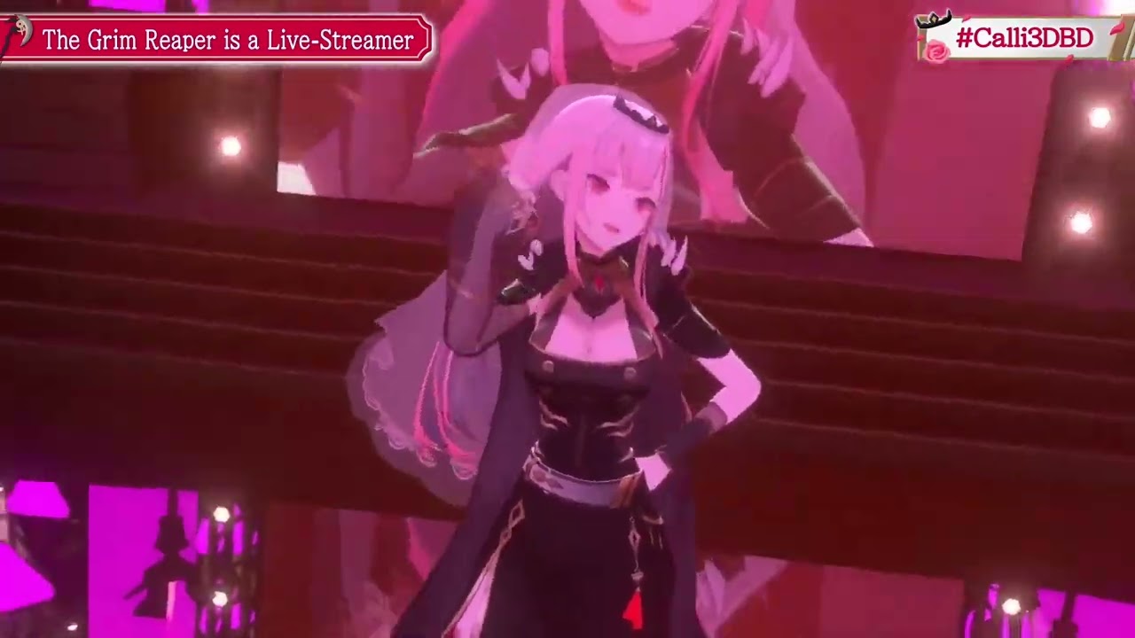 The Grim Reaper is a Live Streamer - Mori Calliope 【Calli's 3DLIVE BDAY 2022】