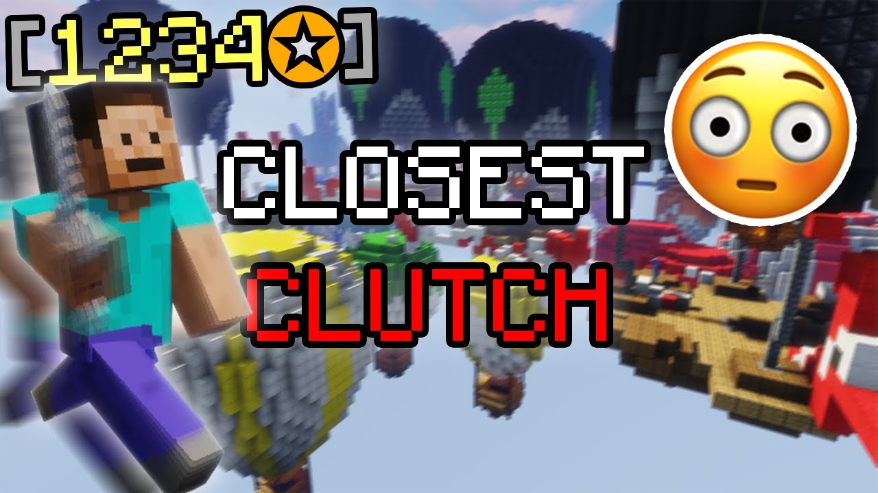 This Bedwars Clutch was WAY too close... (captivating)
