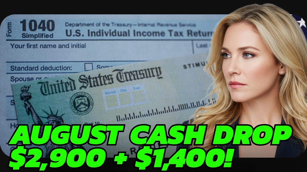 August 2025 Payments Explained | $2,900 Tax Refunds & $1,400 Relief Checks Coming