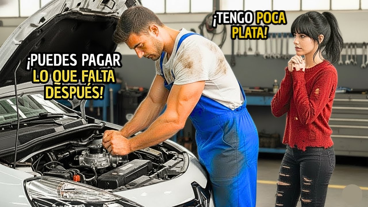 ÉL FUE DESPEDIDO POR ARREGLAR EL AUTO DE UNA JOVEN POBRE... Y NADIE IMAGINÓ LO QUE ELLA HARÍA DESPU