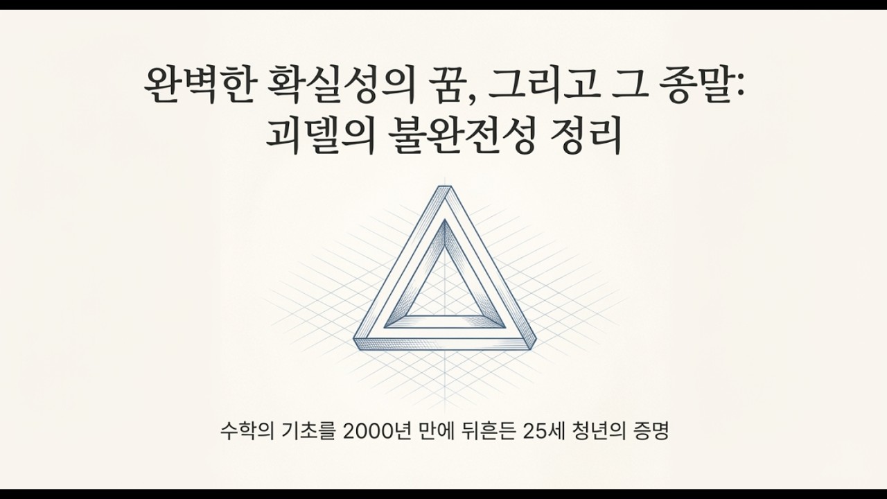 AI시대 왜 우리는 괴델에 주목하는가?