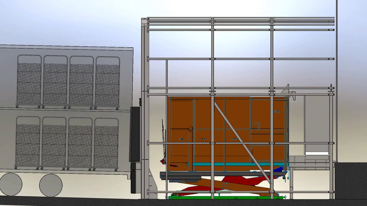 Loading Systems Double Dok &ndash; Double Deck Trailer Lift Leveller