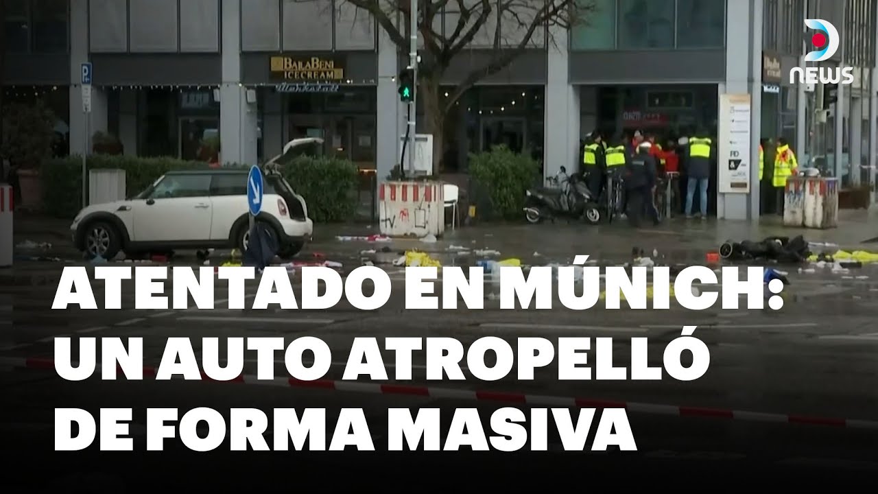 🇩🇪 Atentado en Alemania: un auto embistió a varias personas y hay heridos graves #DNEWS