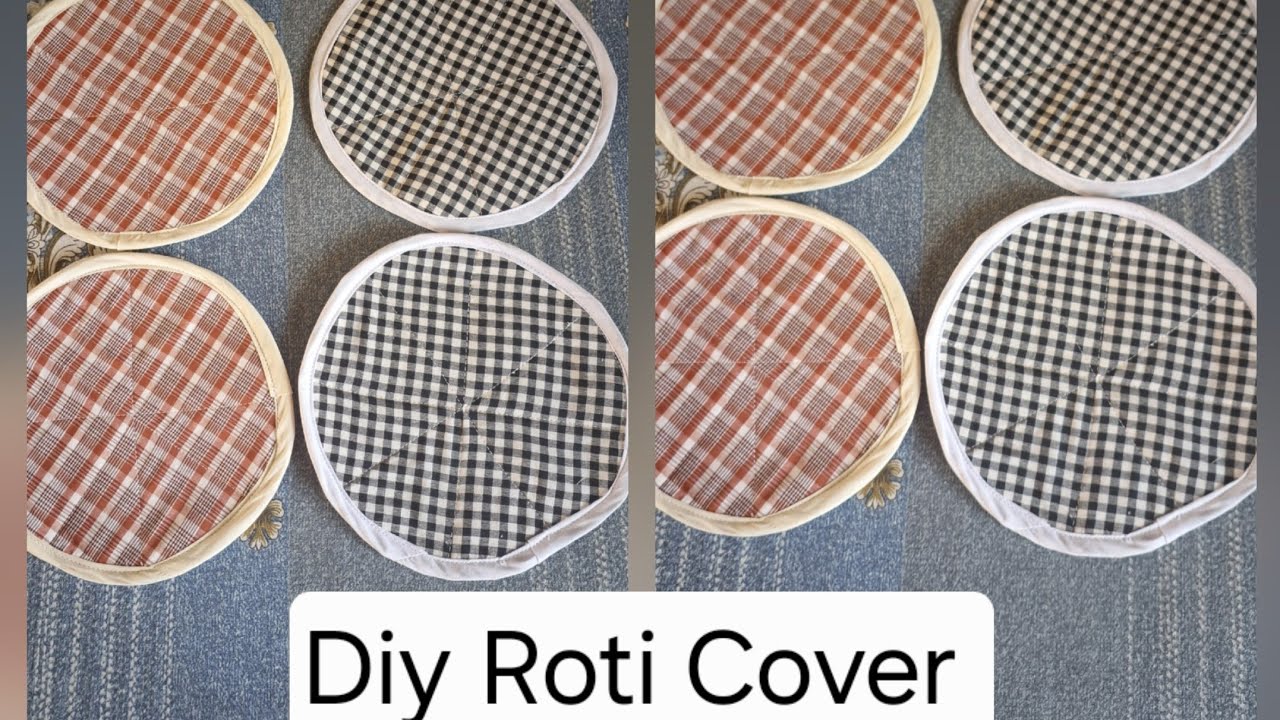 रोटी कवर बनाना सीखिए सिर्फ 5 मिनट में बहुत ही आसान तरीके से । Diy Roti Cover/Chapati Cover ll 