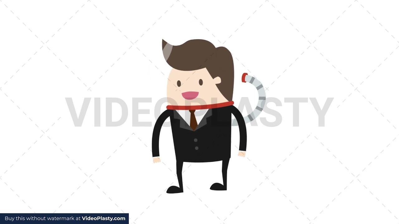 Astronaut Man Stock Animation