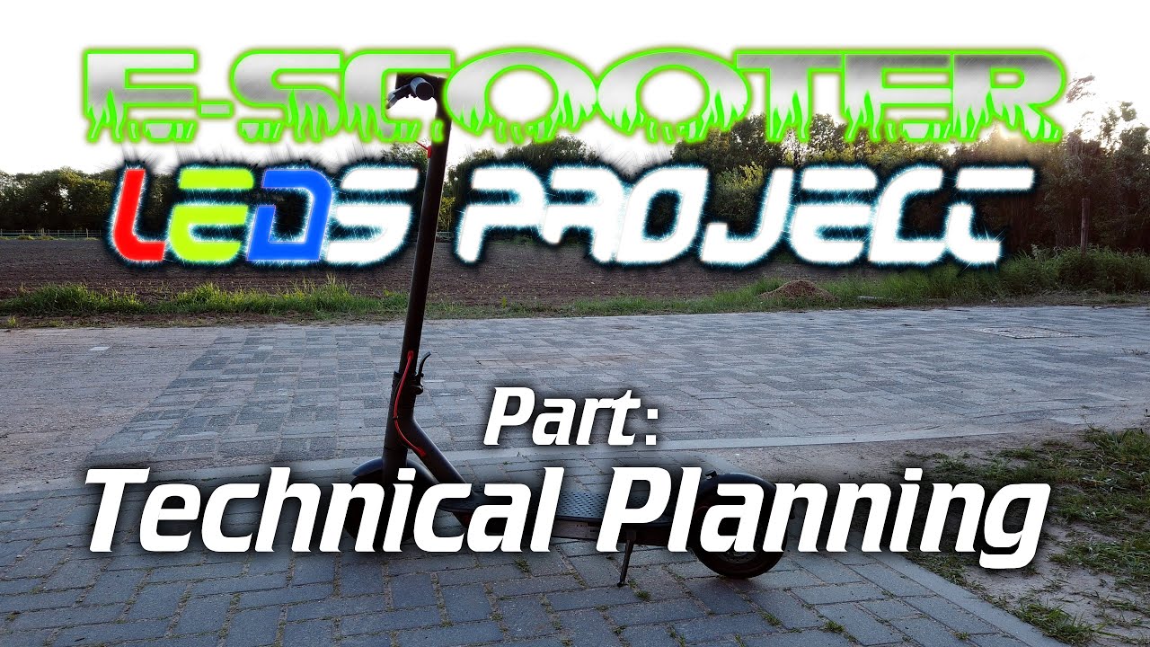 💡QuinLED💡 Xiaomi M365 Pro LED Underglow | Technical Planning