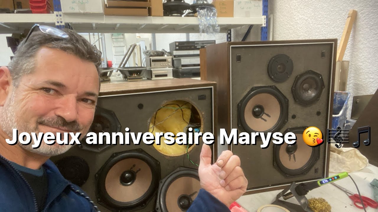 Enceinte Philips 427 22RH😍 pour l’anniversaire de Maryse 💐🥰