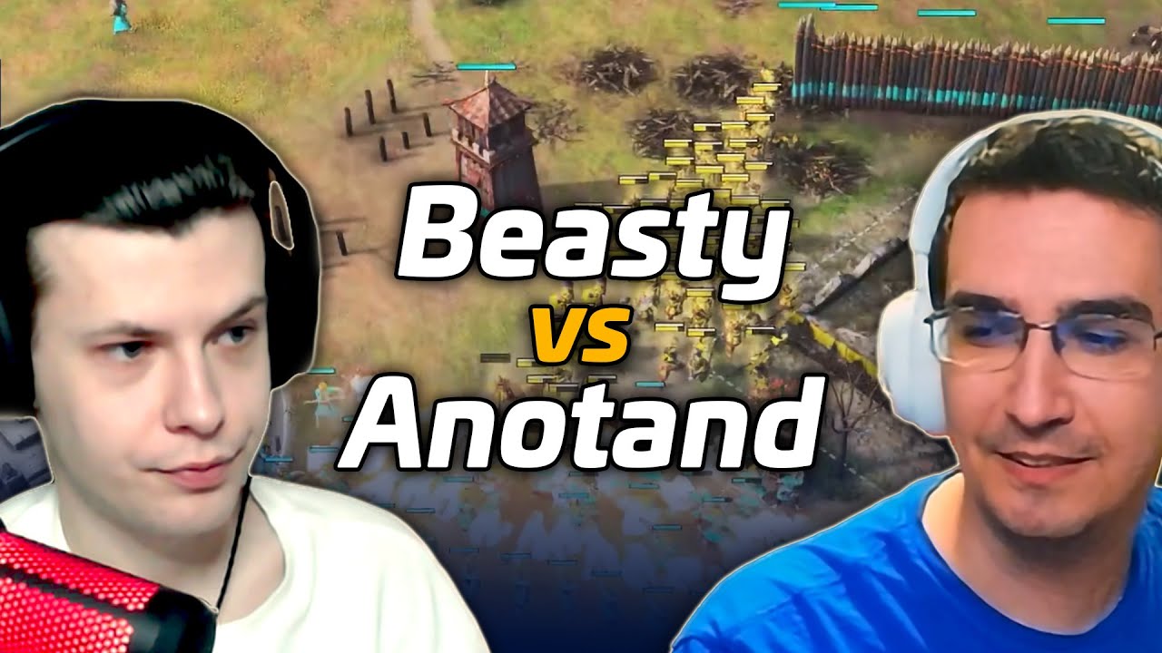 Beasty vs Anotand Duel On Ladder in AOE4...