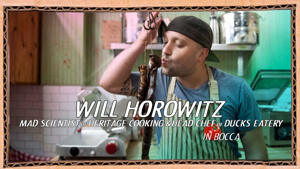 Italy In Bocca 🍅 Heritage Chef Will Horowitz of Duck's Eatery Talks Rare Italian Cookbooks